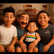 Pixar-Style  Animated Video & Portrait