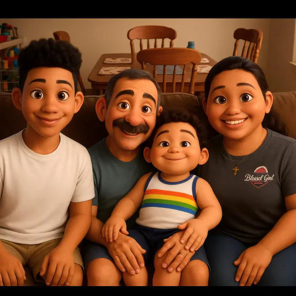 Pixar-Style  Animated Video & Portrait